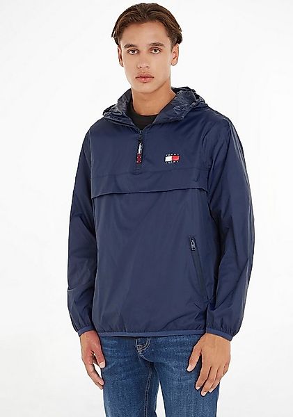 Tommy Jeans Windbreaker TJM PCKABLE TECH CHICAGO POPOVER mit kontrastfarben günstig online kaufen