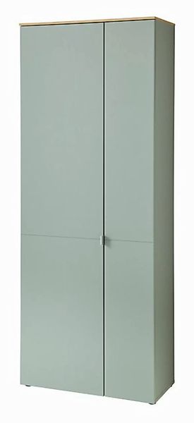 freiraum Schuhschrank Bari in Schilfgrün matt, MDF, Spannplatte - 78x202x38 günstig online kaufen