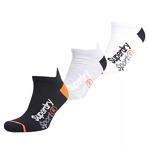 Superdry Sport Coolmax Ankle Socken 3 Paare EU 41-43 Mono Multipack günstig online kaufen