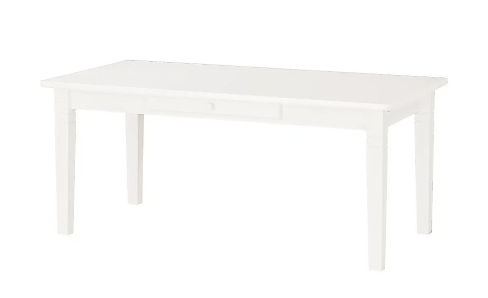 maison bleue Esstisch massiv Florian ¦ weiß ¦ Maße (cm): B: 90 H: 78 Tische günstig online kaufen