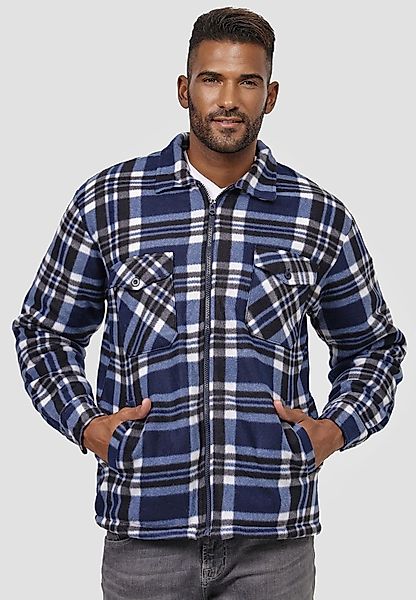 Egomaxx Blouson Fleece Holzfäller Kariert Gefüttert günstig online kaufen