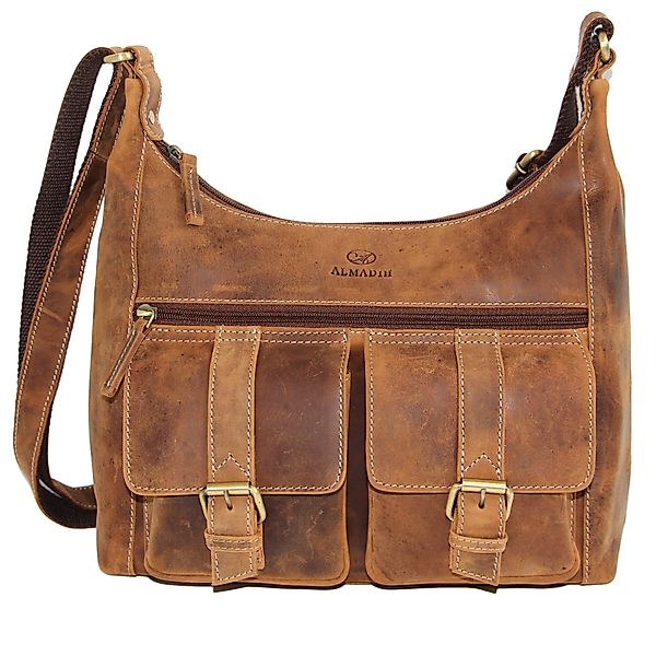 ALMADIH Umhängetasche Damen Leder Ledertasche LARA günstig online kaufen