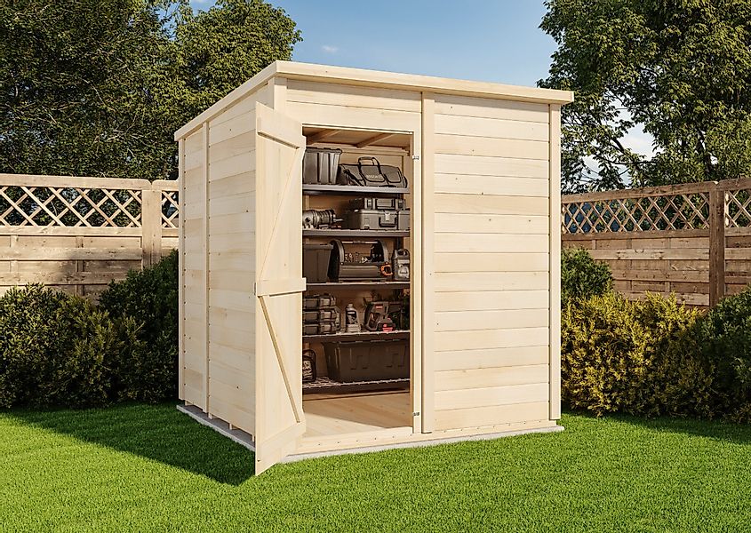 StoreHaus Gerätehaus Holz Stefano, BxT: 186,2x186,2 günstig online kaufen
