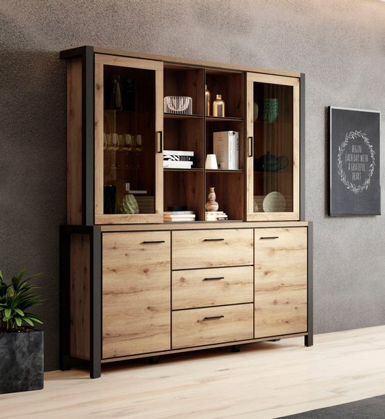 Home affaire Buffet "Aktiv" (B/T/H): 180/40,5/200 cm günstig online kaufen