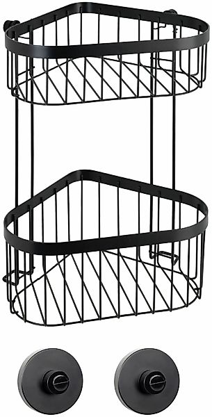 WENKO Duschregal "Classic Plus" Bad-Eckregal, befestigen ohne Bohren, Vacuu günstig online kaufen