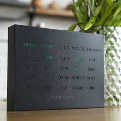 build-yours.de Tischuhr BoxClock Edelstahl - Die günstig online kaufen