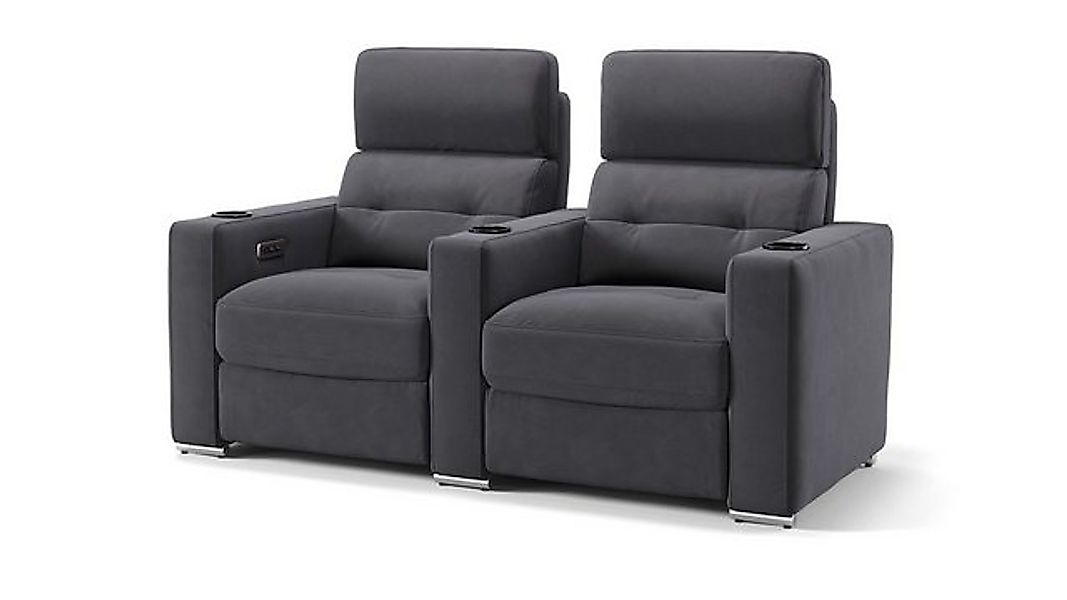Sofanella 2-Sitzer Stoff BARI, Relaxsofa, Designsofa, Designer Couch, Itali günstig online kaufen