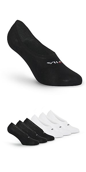 Fila Füßlinge "UNISEX GHOST SOCKS SILICONE HEEL INSIDE", (6 Paar), mit Logo günstig online kaufen