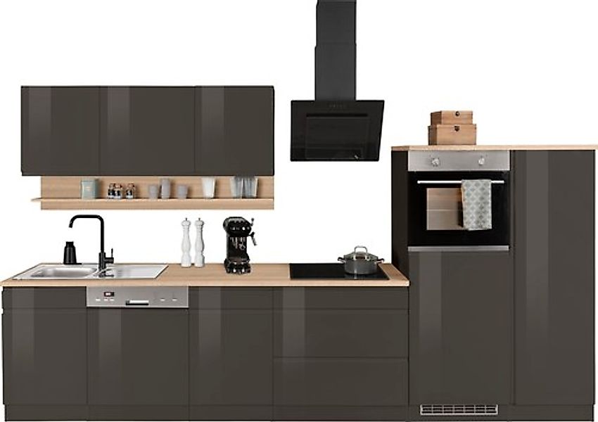 HELD MÖBEL Küchenzeile »Virginia«, Breite 350 cm, wahlweise mit Induktion günstig online kaufen