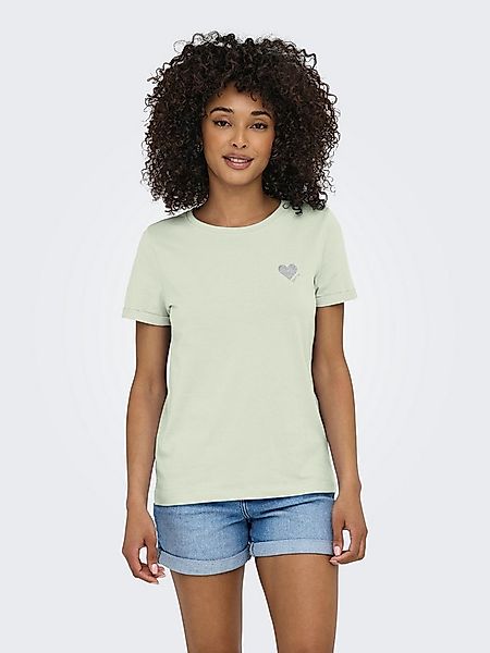 ONLY Kurzarmshirt ONLKITA LIFE S/S TOP NOOS regular fit, casual, Single Jer günstig online kaufen