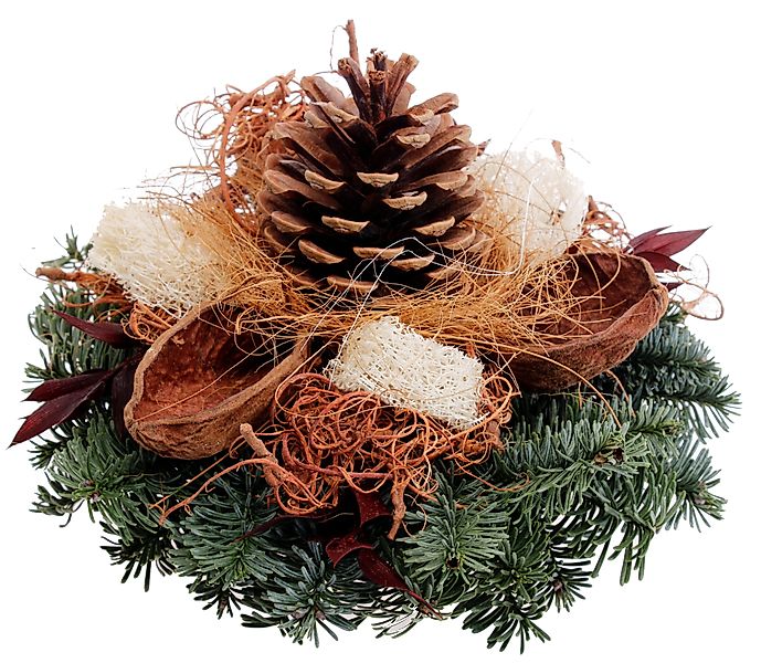 CreaFlor Home Dekokranz Natur, Durchmesser 20 günstig online kaufen