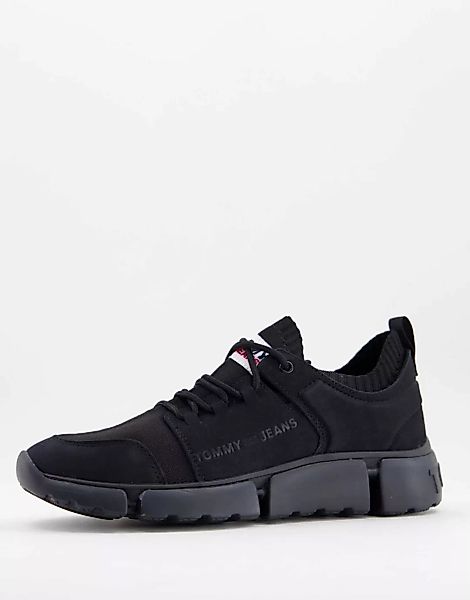 Tommy Hilfiger Jeans Chunky Mono Sock Lea Schuhe EU 44 Black günstig online kaufen