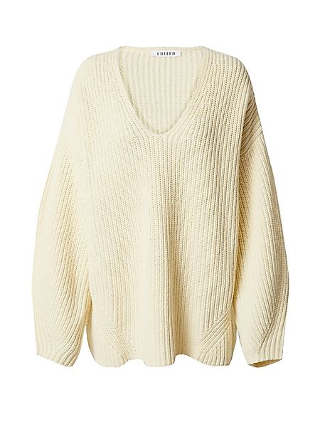 EDITED Rundhalspullover Yveline (1-tlg) Plain/ohne Details günstig online kaufen