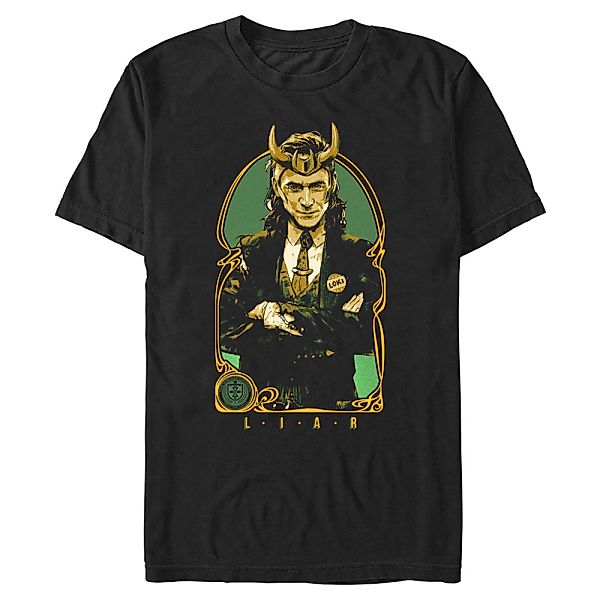 Marvel - Loki - Loki Liar - Männer T-Shirt günstig online kaufen