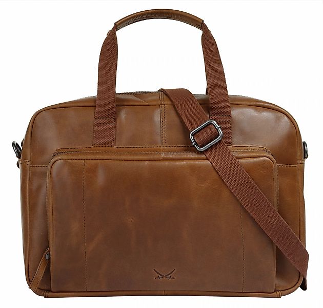 Sansibar Aktentasche "Businessbag Black" echt Leder günstig online kaufen