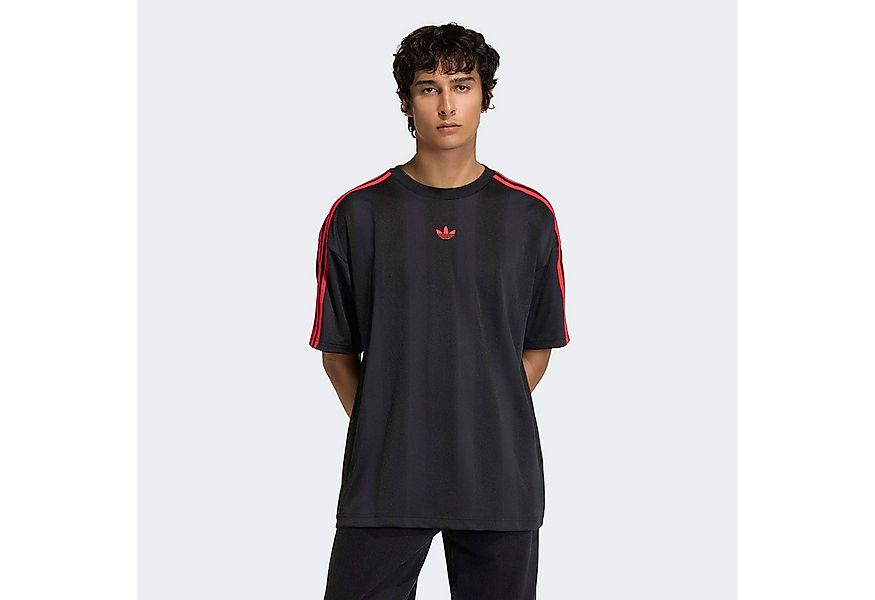 adidas Originals T-Shirt ADIDAS ADICOLOR JACQUARD TRIKOT lockere Passform, günstig online kaufen