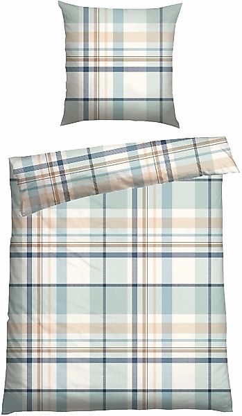 Schiesser Bettwäsche "Ezra aus weicher Baumwolle und einem wunderschönen Ka günstig online kaufen