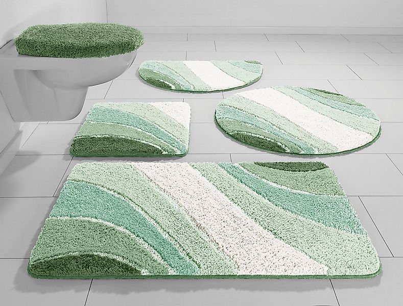 my home Badematte Josie, Badvorleger, Badezimmer Teppich, Höhe 20 mm, rutsc günstig online kaufen