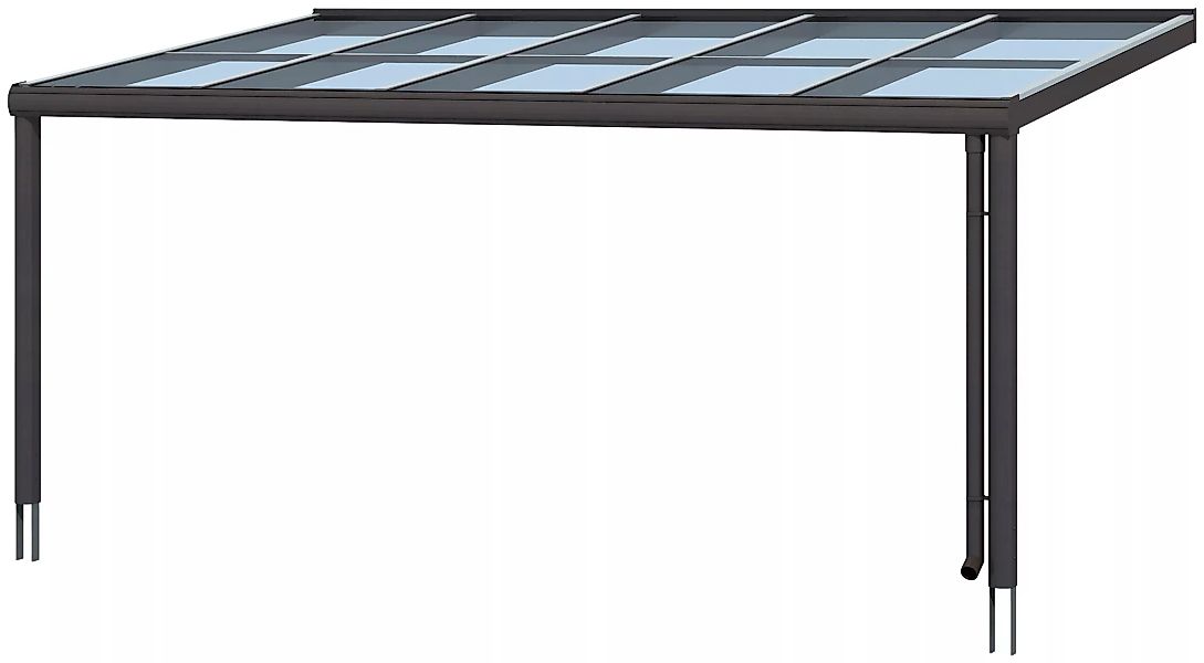 Skan Holz Terrassenüberdachung Modena 541 x 307 cm Aluminium Anthrazit günstig online kaufen