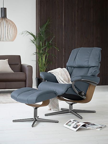 Stressless "Reno" mit Cross Base, Größe S, M & L, Holzakzent Eiche günstig online kaufen