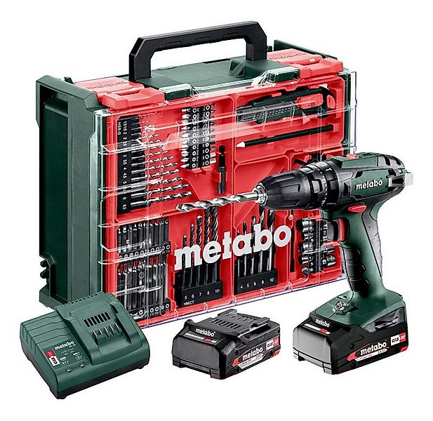 metabo Akku-Schlagbohrschrauber SB 18 Set, 18 V, Mobile Werkstatt 2 x 2 Ah günstig online kaufen