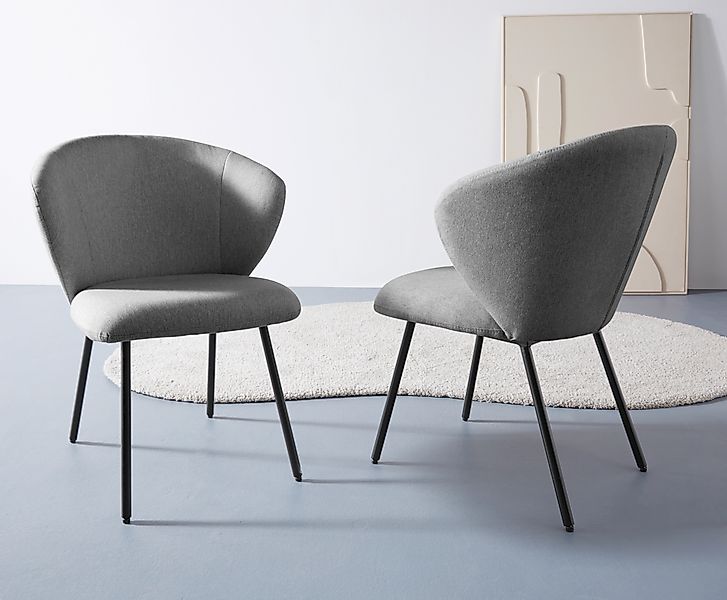 LeGer Home by Lena Gercke Esszimmerstuhl »Galilea« (Set) 2 Stk.mit elegante günstig online kaufen
