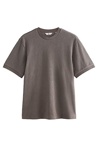 Next T-Shirt Elegantes strukturiertes Slim Fit T-Shirt (1-tlg) günstig online kaufen