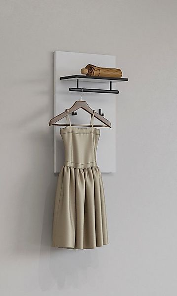 OTTO home Garderobenpaneel Cross,Breite 40 cm modernes Wandregal mit Haken günstig online kaufen