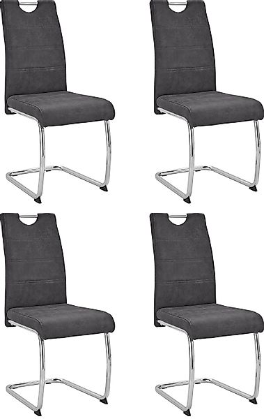 HELA Freischwinger "Flora, Esszimmerstühle" (Set) 4 Stk.Schwingstuhl Set: 1 günstig online kaufen