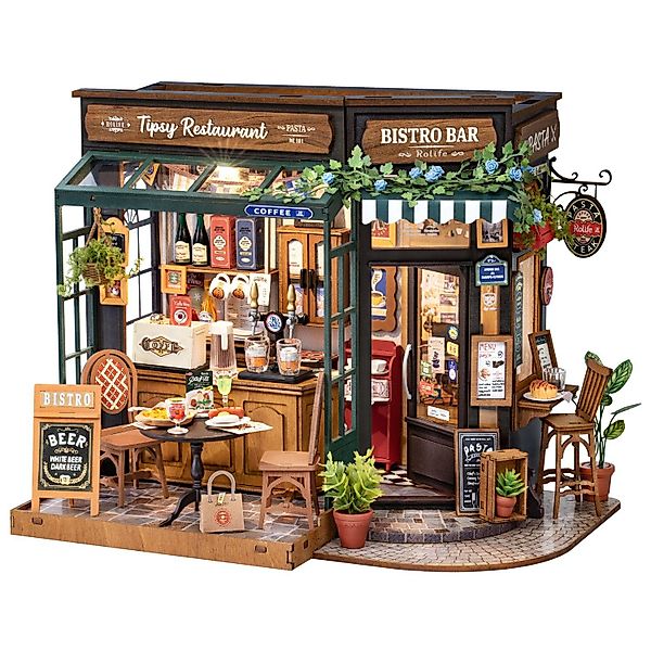 ROLIFE 3D-Puzzle DIY "Tipsy Restaurant", 297 günstig online kaufen