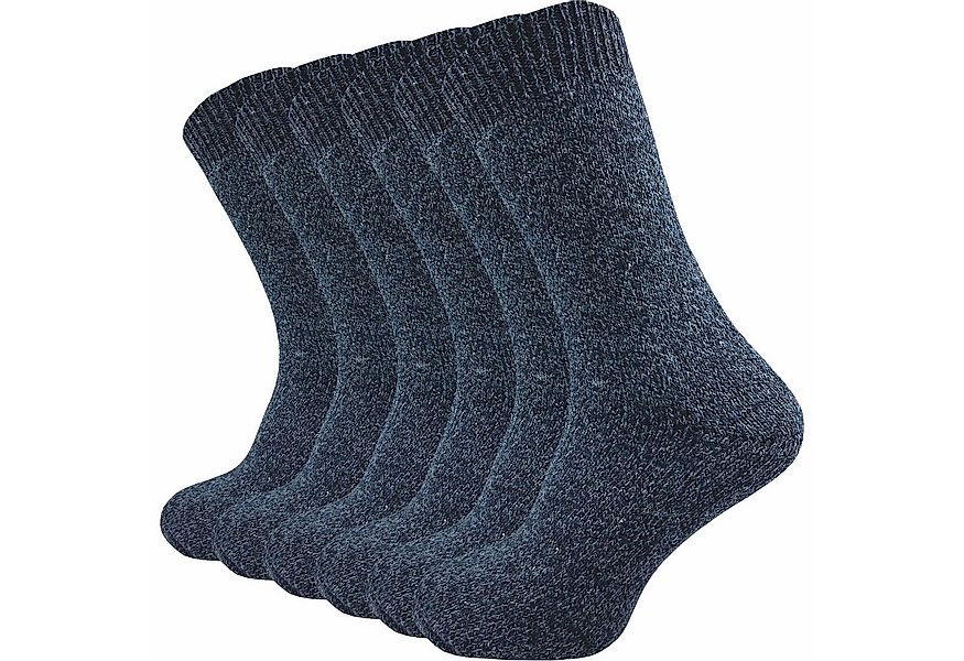 GAWILO Norwegersocken mit Wolle für Herren - warme Thermosocken für den Win günstig online kaufen