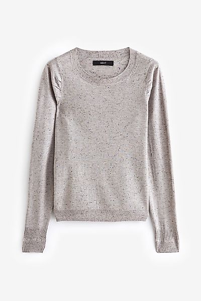 Next Rundhalspullover Langärmeliger Rundhalspullover, Kurzgröße (1-tlg) günstig online kaufen