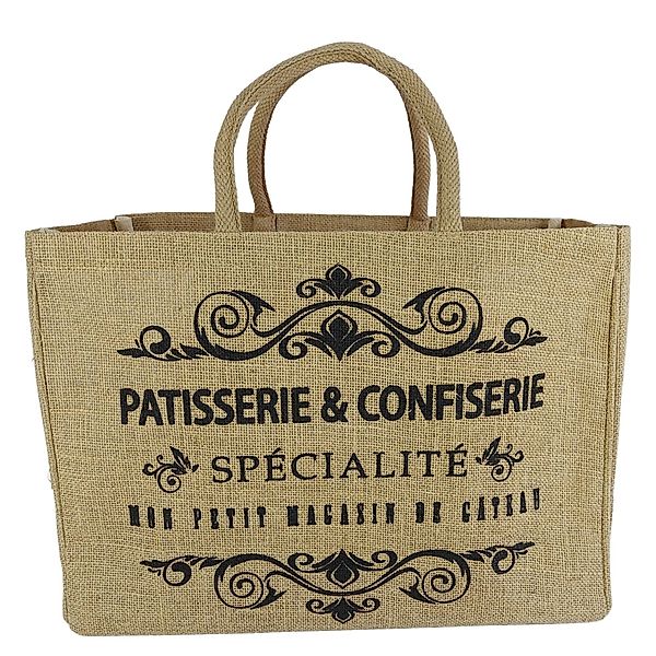 Domelo Einkaufskorb Jute Einkaufskorb, Vegan Einkaufstasche, günstig online kaufen