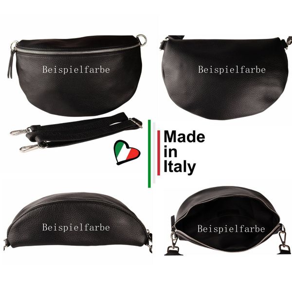 MIRROSI Bauchtasche Damen, Echtleder, Made in günstig online kaufen