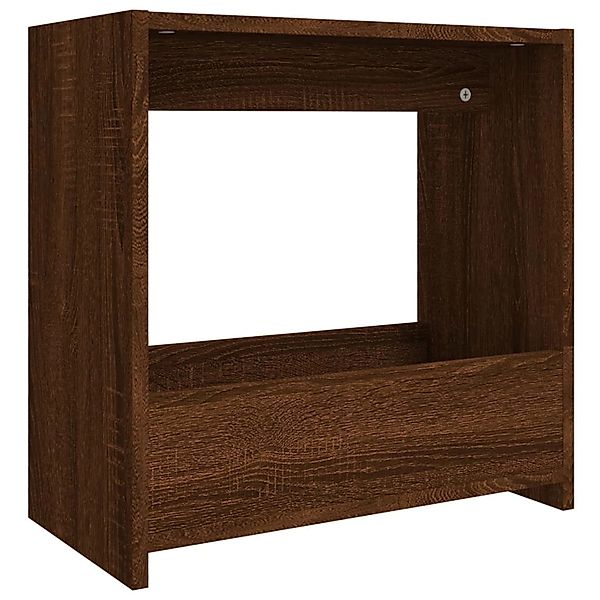 vidaXL Beistelltisch Braun Eichen-Optik 50x26x50 cm Holzwerkstoff 826631 günstig online kaufen