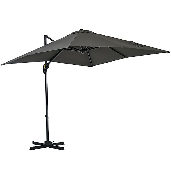 Outsunny Ampelschirm 245 x 245 cm günstig online kaufen