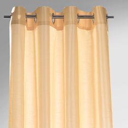 Weckbrodt Vorhang "Klara" Ösen 1 Stk. tlg. Wildseiten-Optik, halbtransparen günstig online kaufen