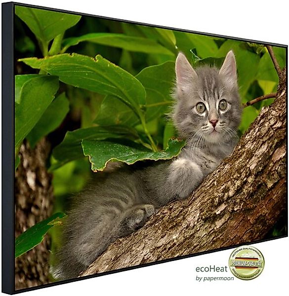 Papermoon Infrarotheizung »Katze im Baum«, sehr angenehme Strahlungswärme günstig online kaufen