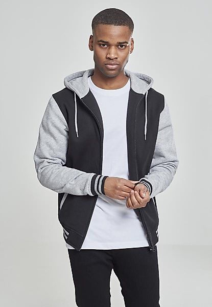 URBAN CLASSICS Sweatjacke Urban Classics Herren 2-tone Zip Hoody (1-tlg) günstig online kaufen
