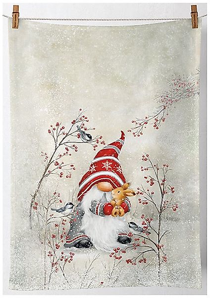 Ambiente® Geschirrtuch Dwarf hug, (2-tlg., 2-teilig), Geschirrtücher ca.50x günstig online kaufen