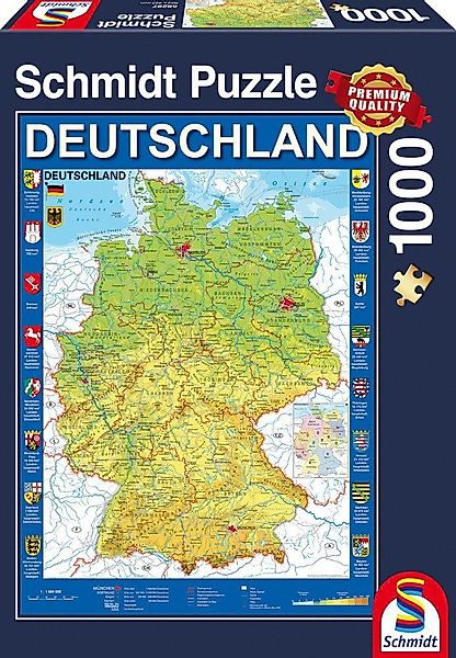 Schmidt Spiele Puzzle 1000 Teile Schmidt günstig online kaufen