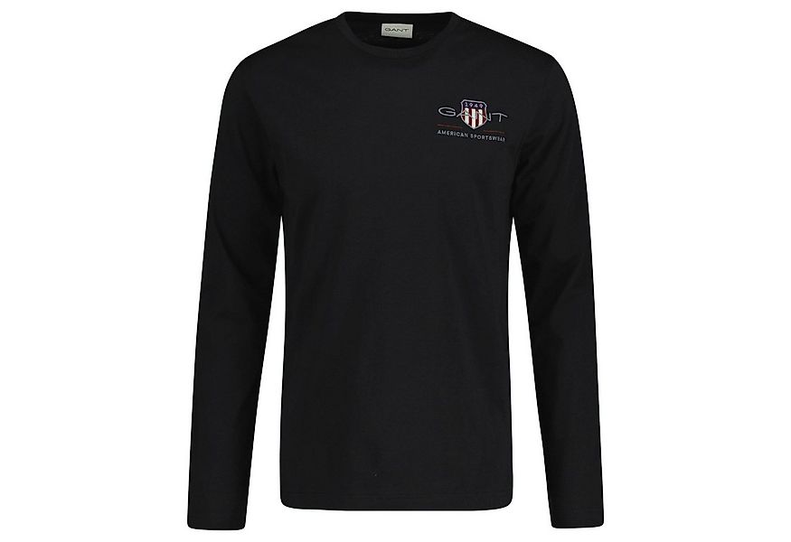 Gant T-Shirt Herren Longsleeve 1er Pack Baumwolle (Packung, 1er Pack) günstig online kaufen