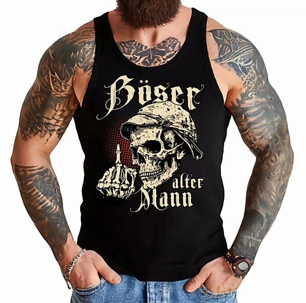 LOBO NEGRO® Tanktop Muskel Shirt für den etwas älteren Nörgler: Böser Alter günstig online kaufen