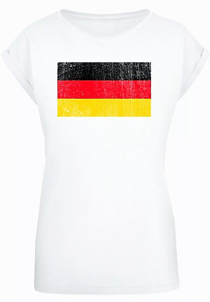 F4NT4STIC T-Shirt "Germany Deutschland Flagge distressed", Print günstig online kaufen