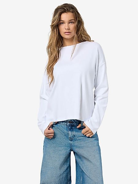 Noisy may Langarmshirt "NMMOCCA L/S REGULAR FIT TOP JRS FWD NOOS" günstig online kaufen