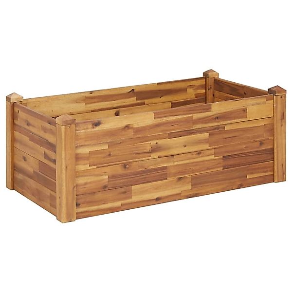vidaXL Garten-Hochbeet 110 x 60 x 44 cm Massivholz Akazie 661335 günstig online kaufen