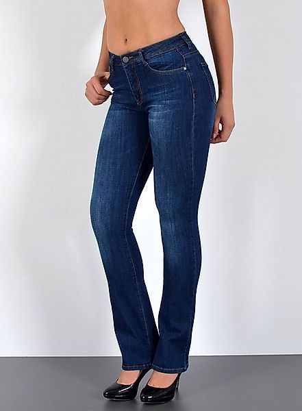 ESRA Bootcut-Jeans J287_ Damen Bootcut Jeans günstig online kaufen