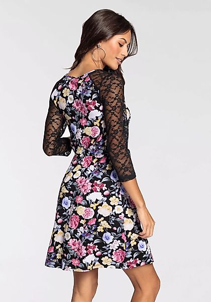 Melrose Spitzenkleid mit elegantem Blumen-Print - NEUE KOLLEKTION günstig online kaufen