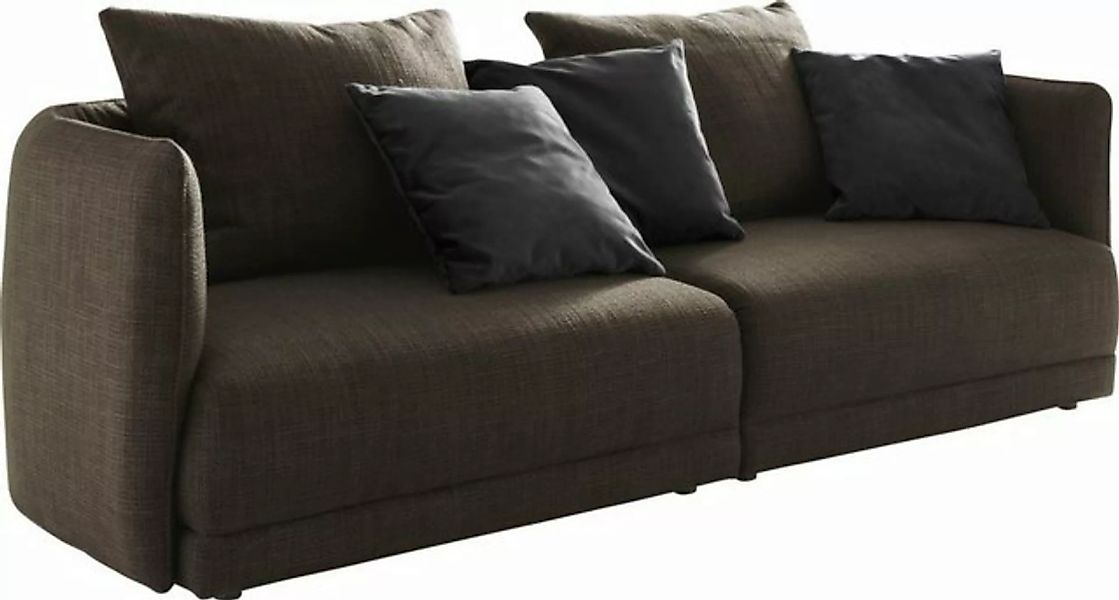 designwerk Big-Sofa New York, Breite 253 cm, mit schmaler Arm- und Rückenle günstig online kaufen
