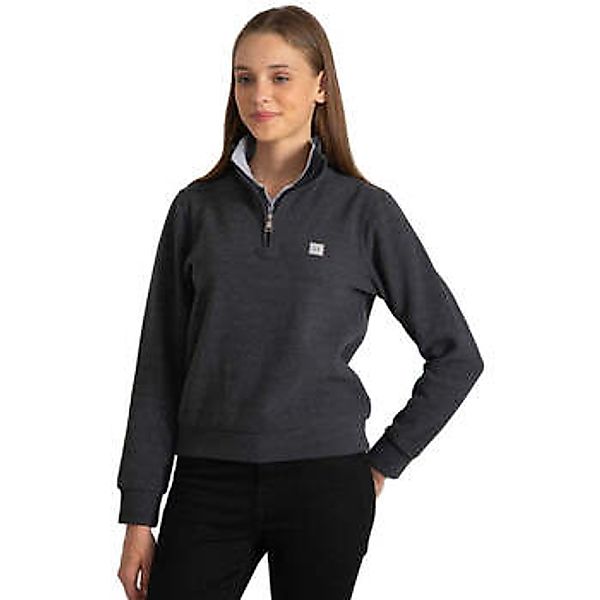 Jacey Quinn  Sweatshirt Polo Collar Half Zip Regular Fit Sweatshirt günstig online kaufen